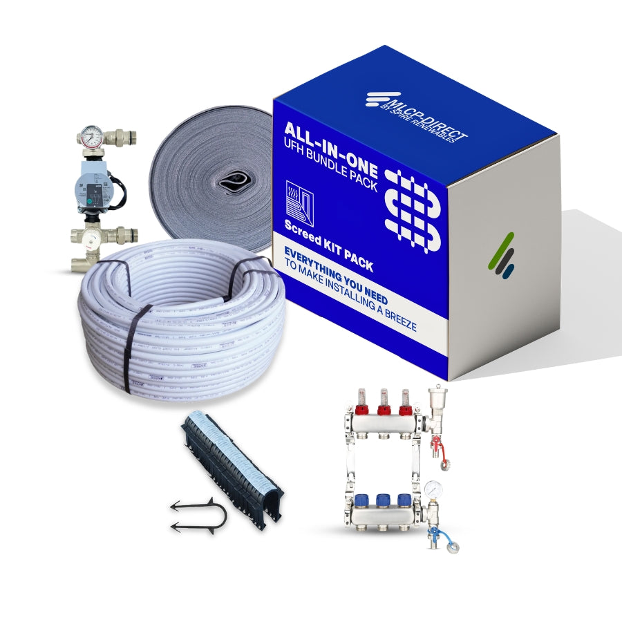 Screed All-In-One UFH Kit Bundle Pack