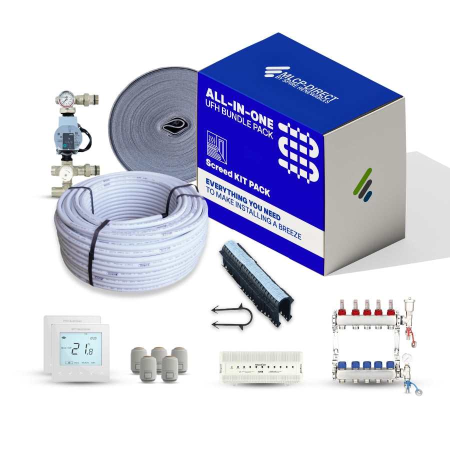 Screed All-In-One UFH Kit Bundle Pack