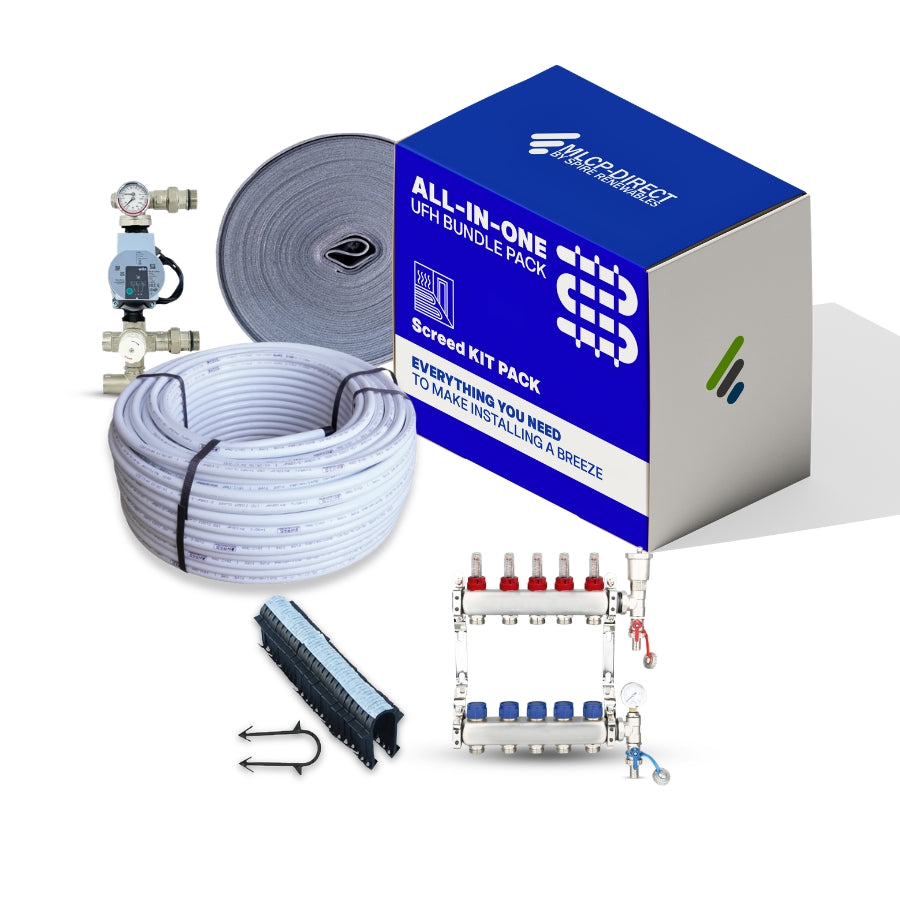 Screed All-In-One UFH Kit Bundle Pack